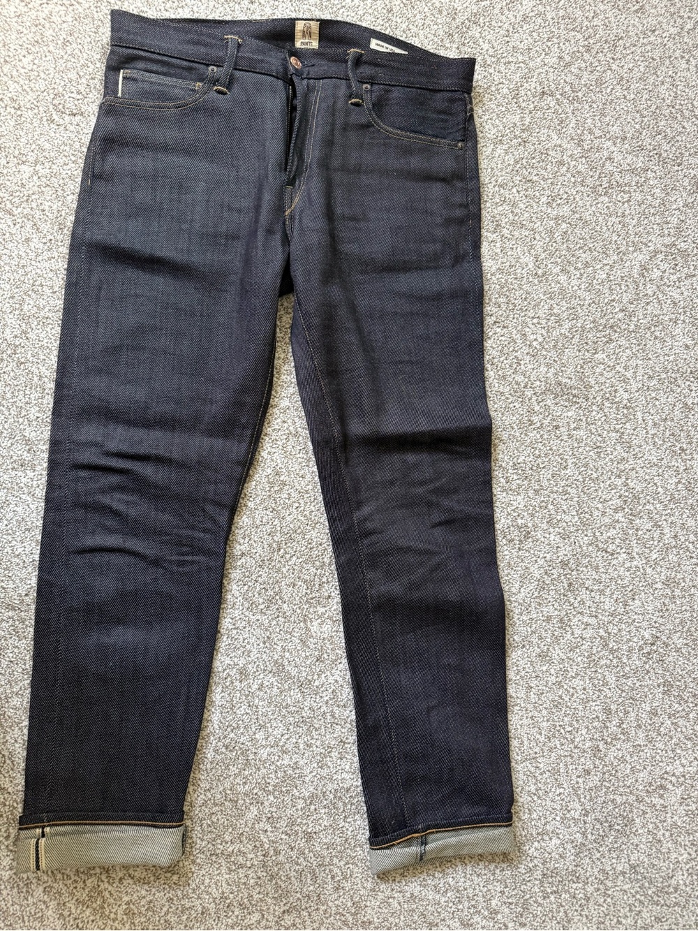 KATO by Hiroshi Kato premium made in USA Selvedge denim jeans